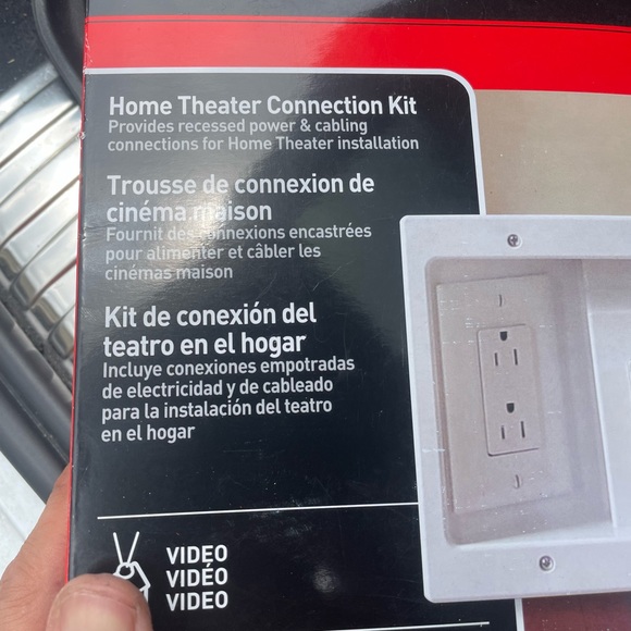 Home Teather Connection Kit Legrand 2 Pc Set New - Picture 4 of 6